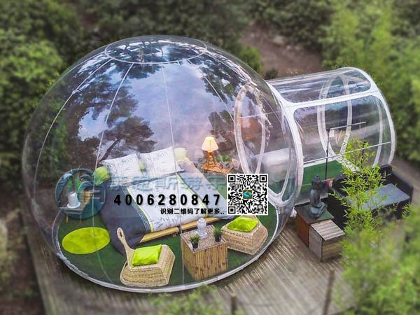 氣泡帳篷透明泡泡屋