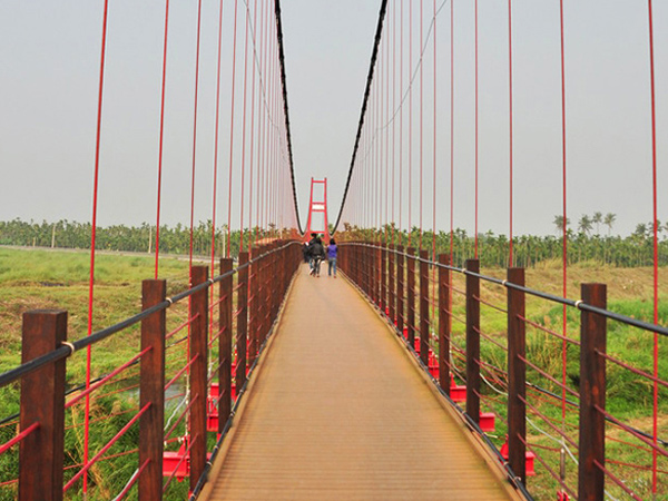 木質吊橋